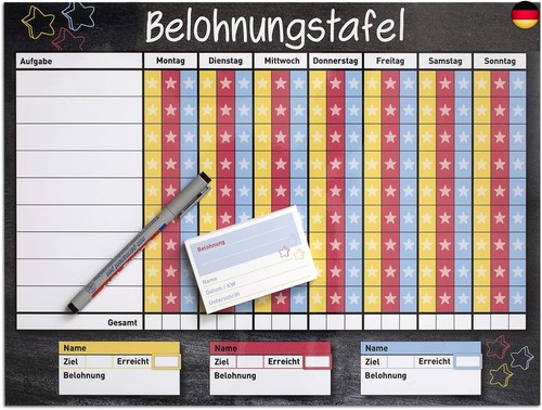 Younikat belohnungstafel mit - belohnungstafel,