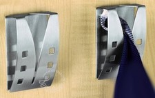 2 x HANDTUCHHALTER EDELSTAHL