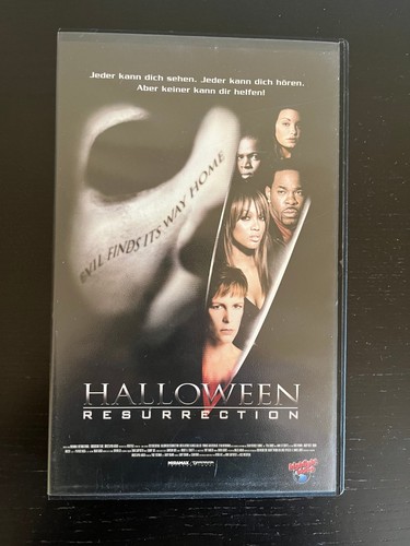 Halloween resurrection vhs rar - halloween,