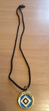 Rarität  Kette HSV Anhänger 4cm