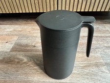 Nr. 184 Thermoskanne/Isolierkanne schwarz Ikea Underlätta 1,2L 13x22,5cm hoch