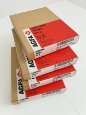 4x Agfa Rapitone P1-3, ca 12,7