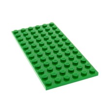 1x Lego Bau Platte 6x12 grün Basic Grundplatte Burg 4173 3438 4172 6422 3028