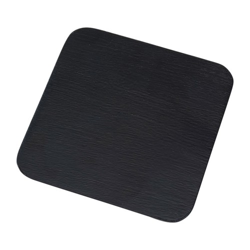 Kerzenteller aluminium schwarz - aluminium,