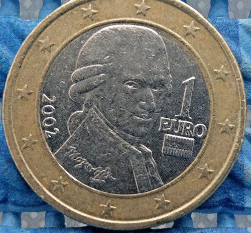 Euro umlauf münze - 1,