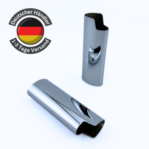 Feuerzeughülle aus metall - feuerzeughülle,