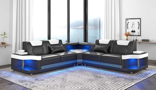 Couch schwarz ecksofa - couch,