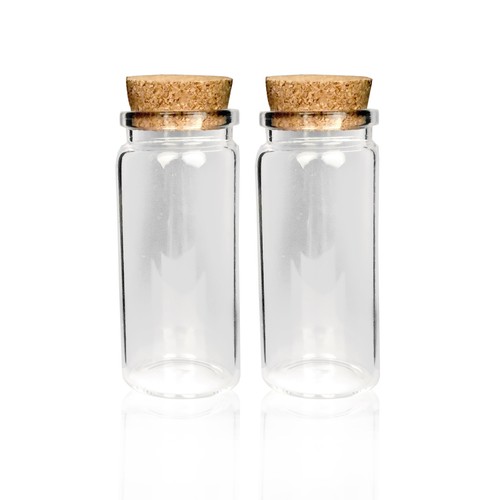 Fläschchen glas mit korken - fläschchen,