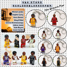 NBA Stars Minifiguren Schlüsselanhänger l Fanartikel l Geschenkidee