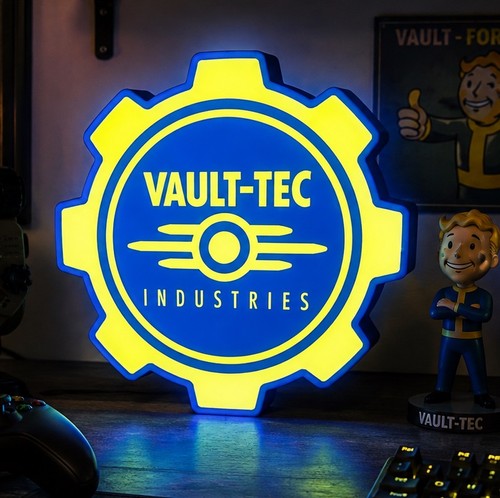 Fallout vault tec led licht - vault-tec,