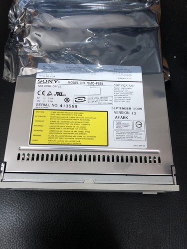 Sony disk drive sm0 f551 - drive, sm0-f551