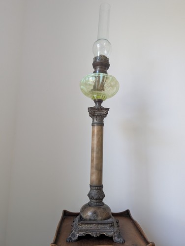 Antike petroleumlampe - antike,
