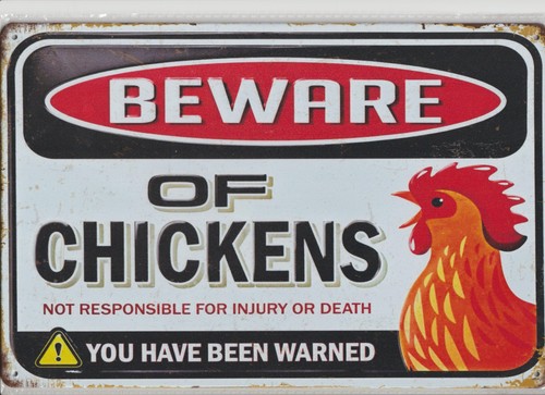 Schild blechschild retro - schild, "