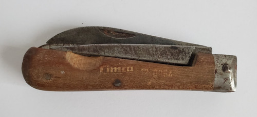 Altes taschenmesser mit - altes,