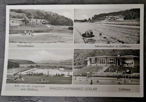 Alte postkarte 1956 lollar - alte,