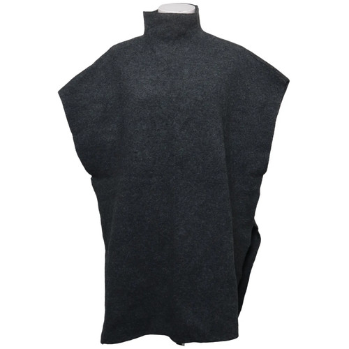 Zara poncho größe m grau - zara,, poncho,