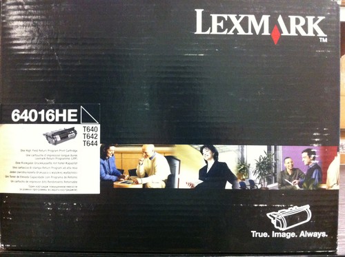 Original lexmark toner 64016he - original,
