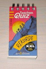 Taschen Quiz 'Rekorde' - 8-12