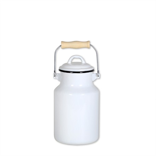 Milchkanne liter mit deckel - milchkanne,