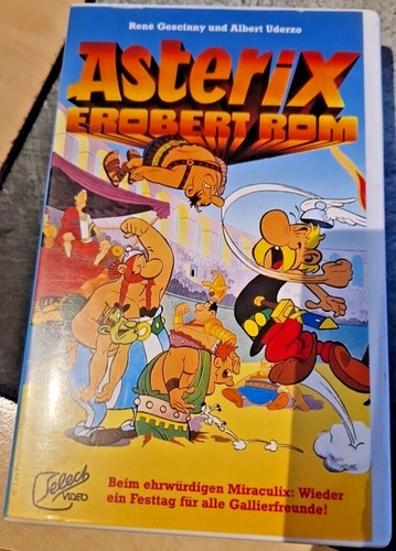 Asterix erobert rom vhs - rom, vhs-