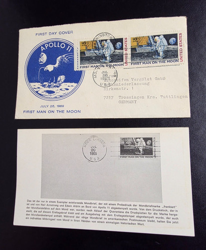 Apollo ersttagsbrief 1969 - 11,