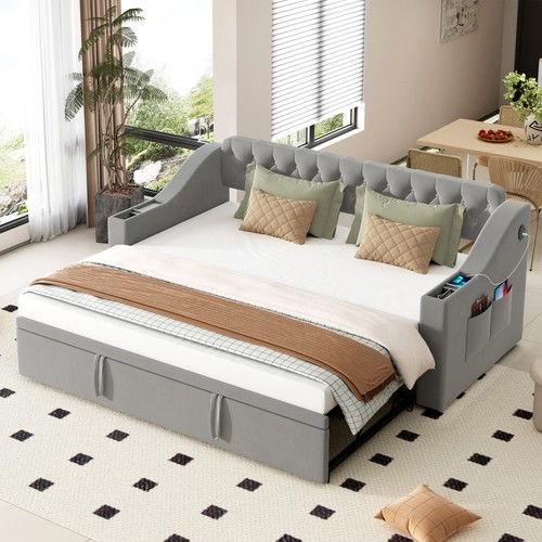 Polsterbett schlafsofa - polsterbett,