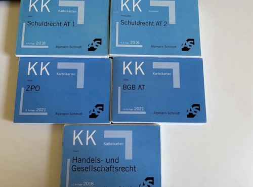 Alpmann schmidt karteikarten - schmidt,