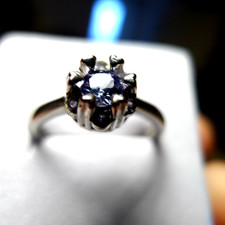 Silber Ring mit Tansanit