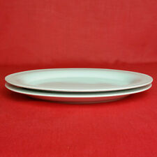 2x Arzberg Move Seguenze Servierplatten Beilagenplatten 26 cm Oval Porzellan