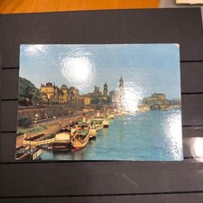 Postkarte Dresden 1975 echt gelaufen in der DDR nach BRD