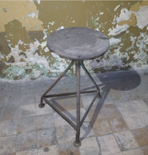 Vintage Industrial Drehhocker