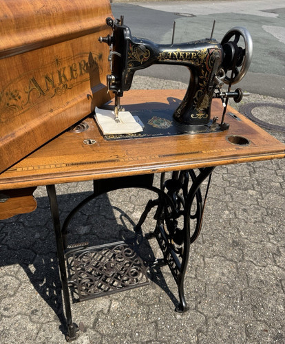 Anker antike nähmaschine - anker, im