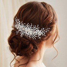 Perlen Braut Kopfschmuck