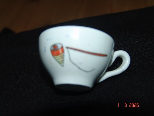 Puppengeschirr tasse porzellan - tasse,