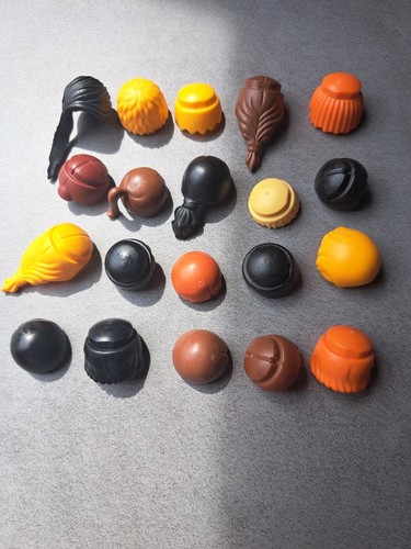 Playmobil zubehör 20x haare - 20x,