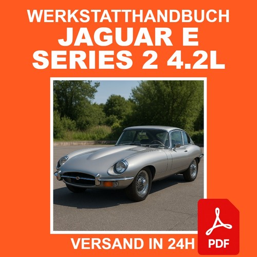 Werkstatthandbuch jaguar - jaguar, e