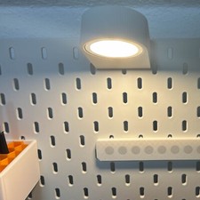 Lampe für IKEA Skadis – LED Licht USB mit Schalter – 3D Druck 105×70×33 mm