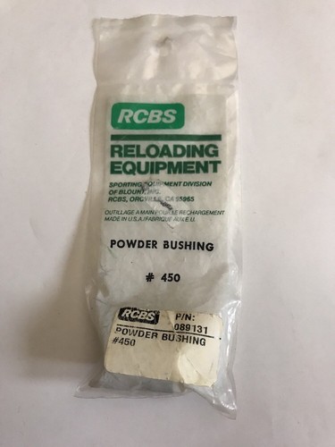 Rcbs pulver bushing 450 - rcbs, #450