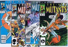 NEW MUTANTS # 55, 56, 57, 58 US Comics 1987