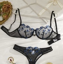 Mesh Dessous Set - BH & Slip