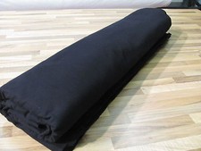 B1 Bühnenmolton-Molton-Stoff-Backdrop SCHWARZ  300gr/m² Foto Hintergrund