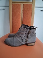 Damen leder stiefeletten - damen,