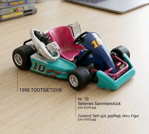 Tootsietoy kart vintage - go-kart,