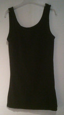 Schwarzes Top glatt Gr. XS von Only