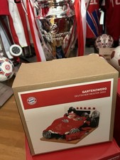 Sammlung FC Bayern München Gartenzwerg Zwerg Deutscher Meister 2022 Bett Schlaf