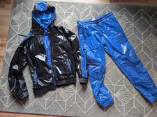 TwinkX Nylon Pro Aura Tracksuit blau / schwarz Gr. M / L