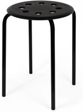 IKEA Marius Hocker in Schwarz
