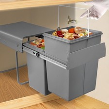 Einbaumülleimer Mülleimer Mülltrennsystem Abfalleimer Müllsystem ausziehbar 40er