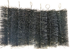 PondH2o Filter schwarz Koi Teichfilter Wirbel Medienbürste 6er Pack 12 x 4 Zoll lang