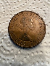 HALF PENNY ENGLAND von 1962 Elizabeth II